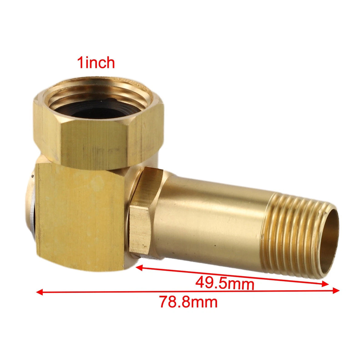 Swivel Elbow Connector for Outdoor Garden Hose Reel