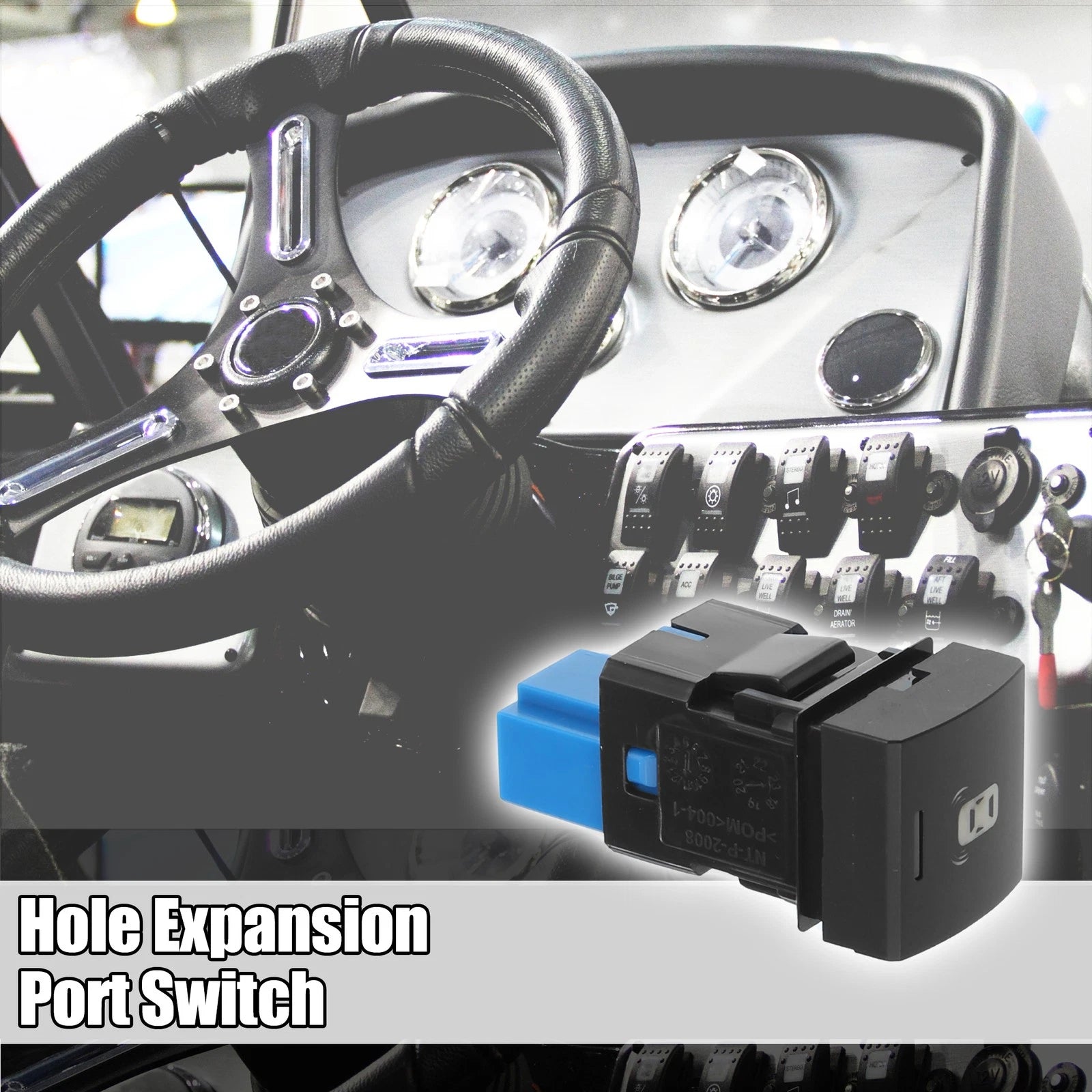 Hole Expansion Port Switch Sensor with Wire for Toyota Vehicles (—)