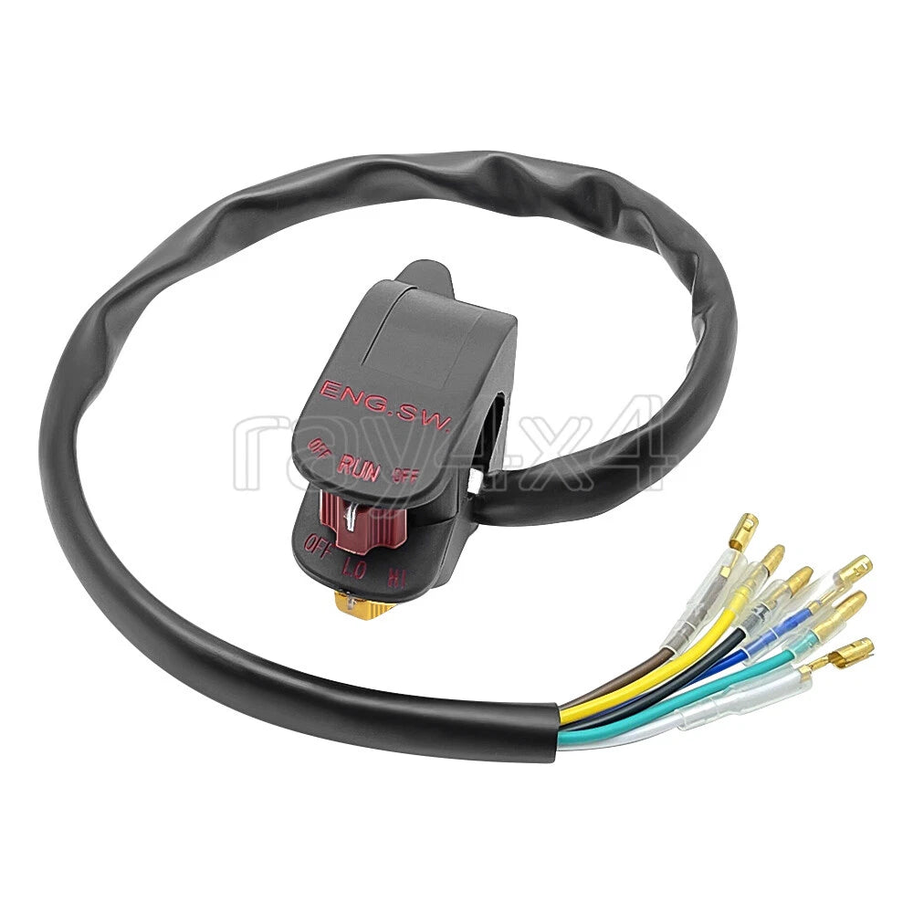 Control Switch Kill Stop Off Headlight Button for Honda ATC110 (1982–1985)