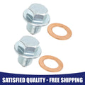 Engine Oil Drain Plug Screw with Seal Ring for Lexus (1990–2005)