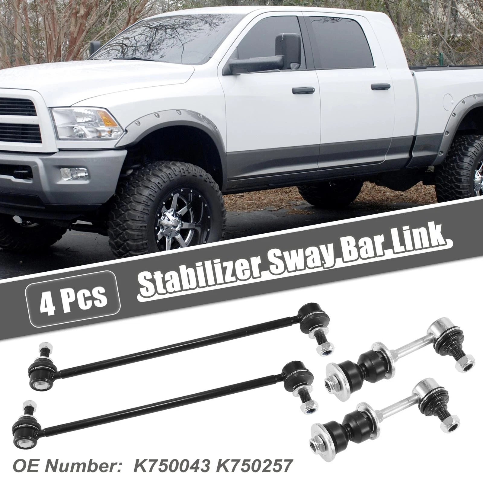 Sway Bar Links Front Rear Heavy Duty Kit for Toyota RAV4 (2006–2018)