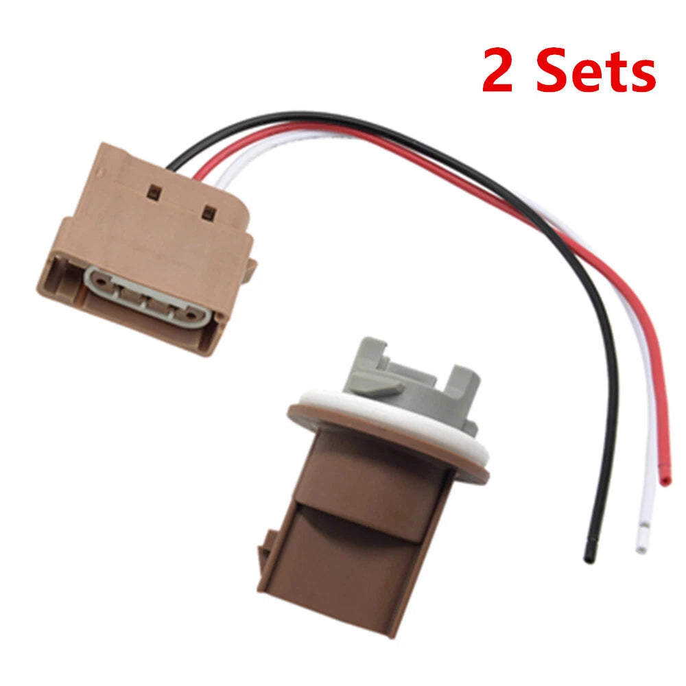 2X Tail Light Brake Signal Lamp Socket & Wire for Ford F250 F350 (2008–2016)