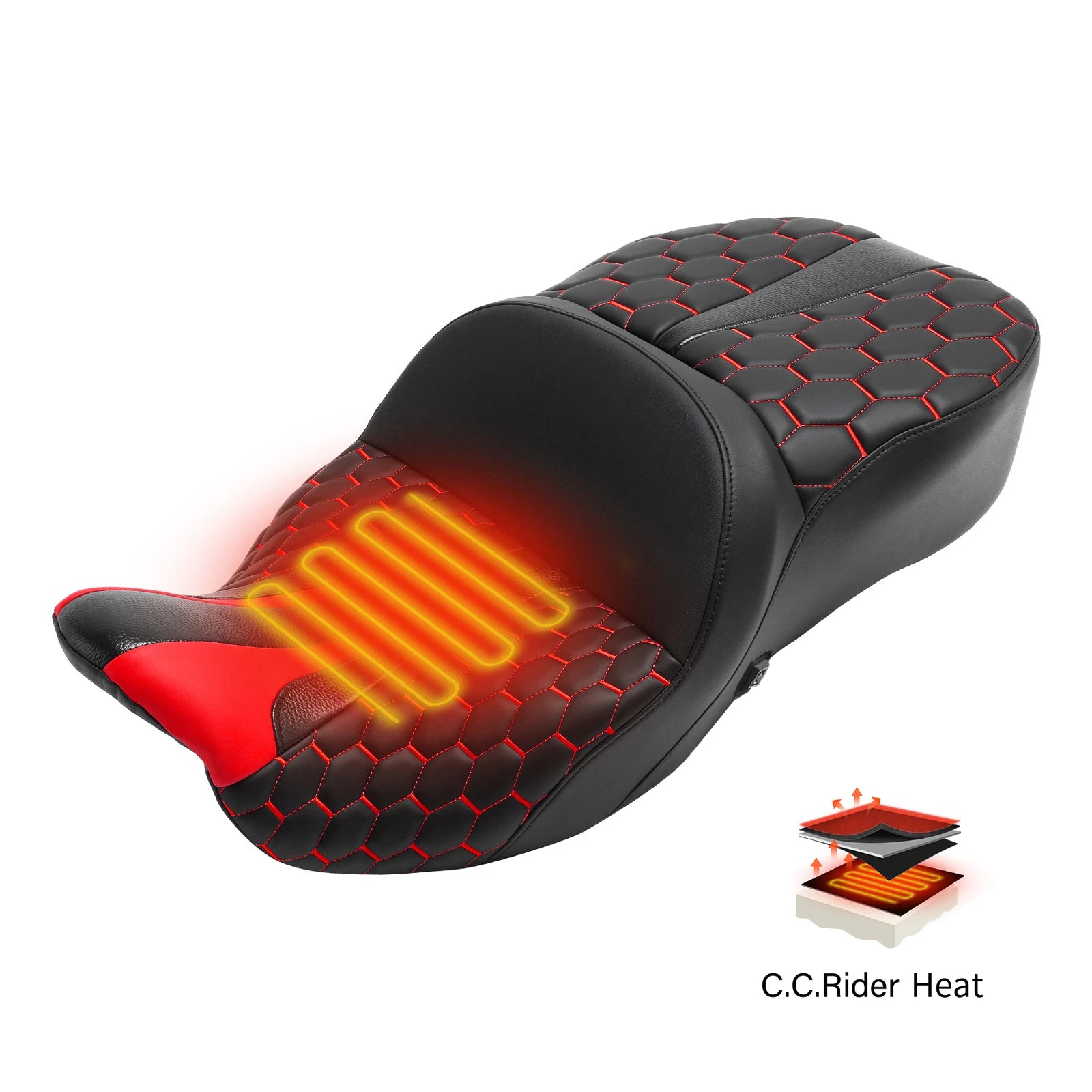 Heated Seats for Harley Touring Glide (2009–2023)