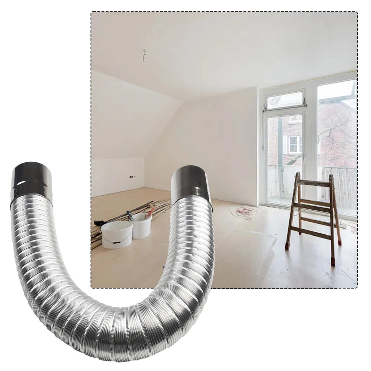 Chimney Liner Bend for Easy Installation and Deformation Resistance