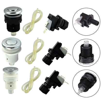 Air Pressure Switch Button 16A for Bathtubs and Waste Disposal Systems
