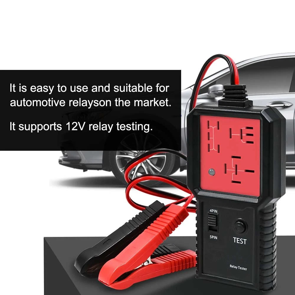 Automotive Relay Tester for 12V Systems (Relay Buddy)