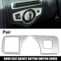 Headlight Switch Button Trim Cover for Mercedes Benz B C Class (2014–2018)