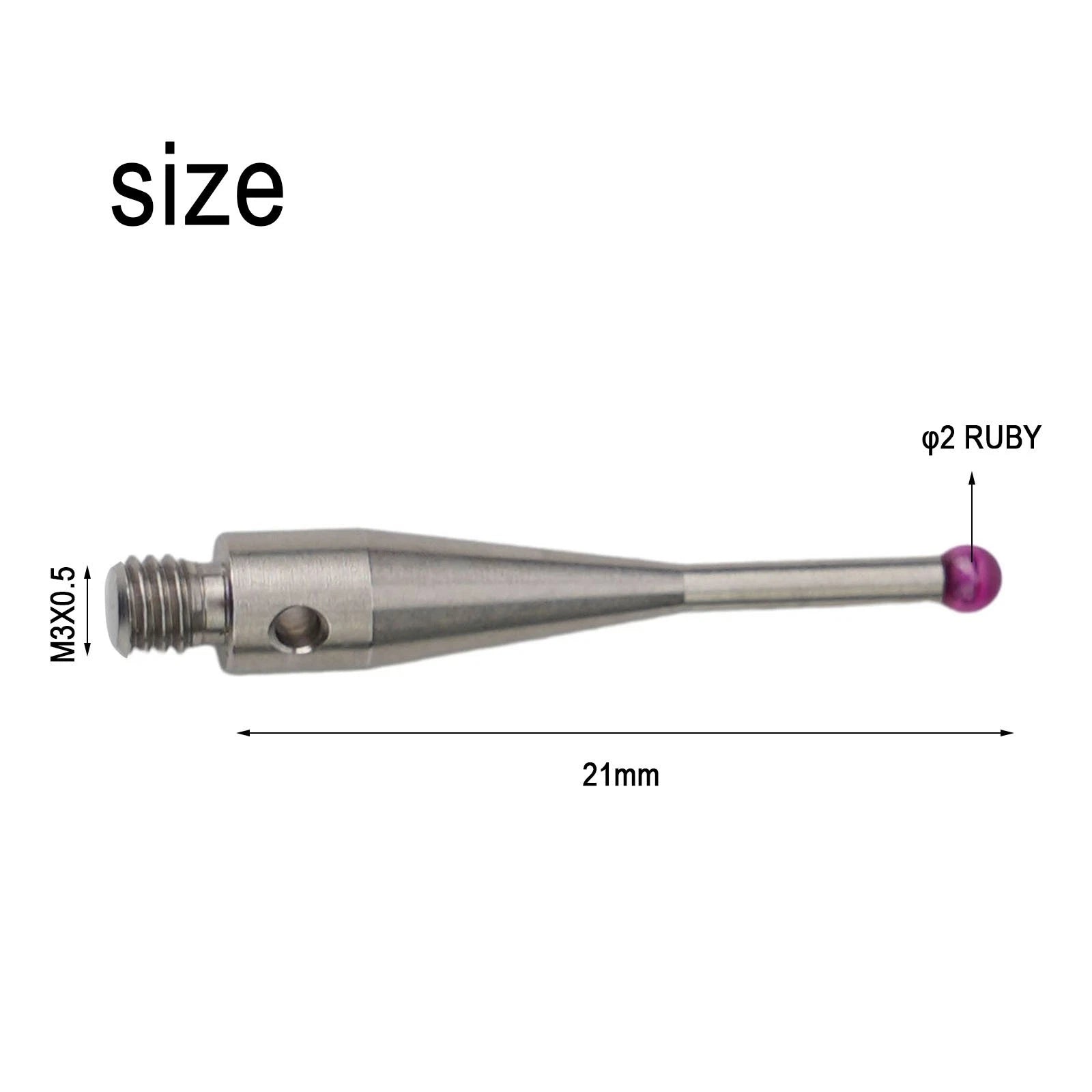 CMM Stylus Replacement Probe for CMM Machines (1 Piece)