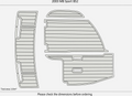 EVA Foam Pads for MB SportS B52 Swim Platform Cockpit (2003)