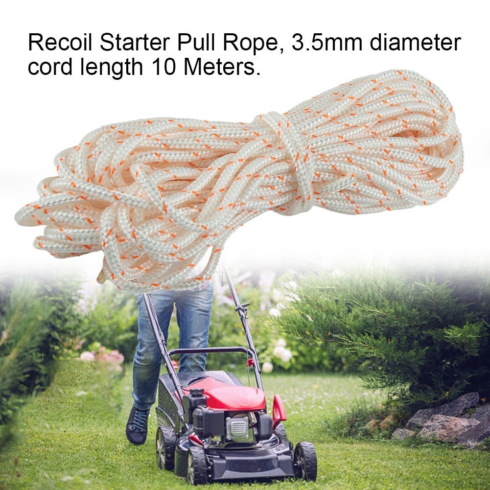 Pull Cord Rope 10M 3.5mm for Garden Machinery