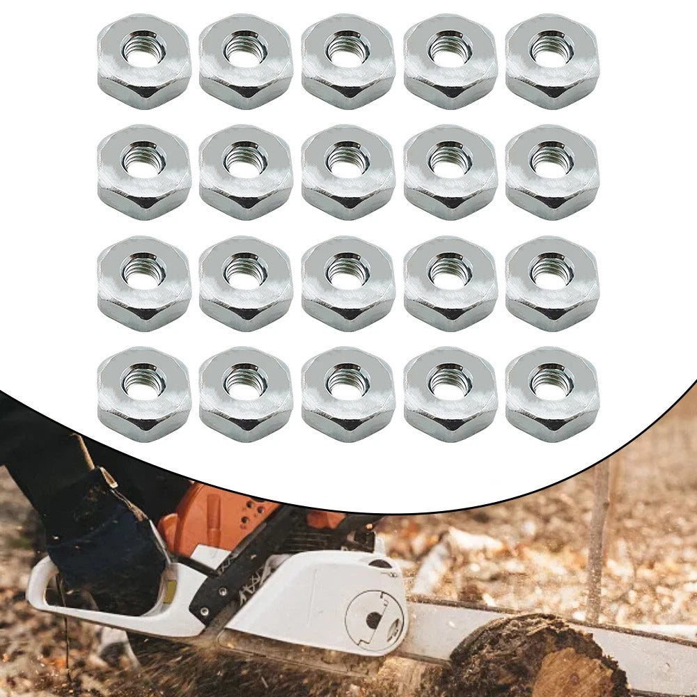 20PCS Chain Saw Guide Plate Nuts for MS250 660