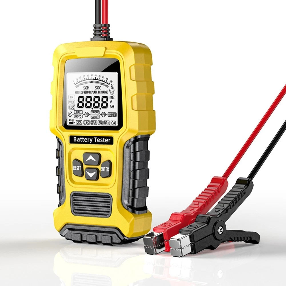 Compact Battery Test Tool for 12V 24V Systems