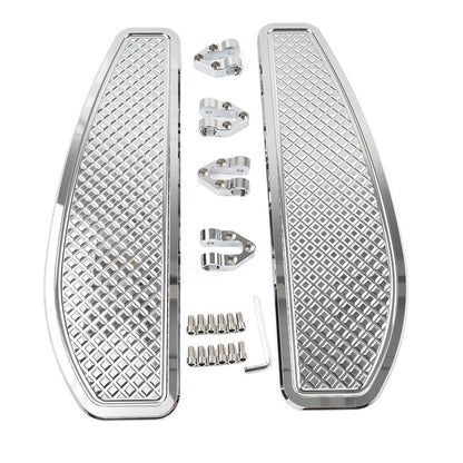 Driver Floorboards Footboard for Harley Electra Glide, Road King, Softail (1990–2023)