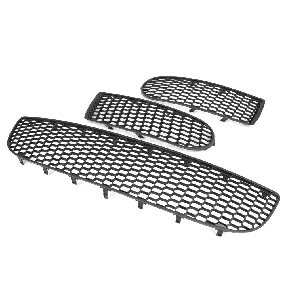 Front Bumper Center Grill & Fog Light Grill for Volkswagen Beetle (2005–2010)