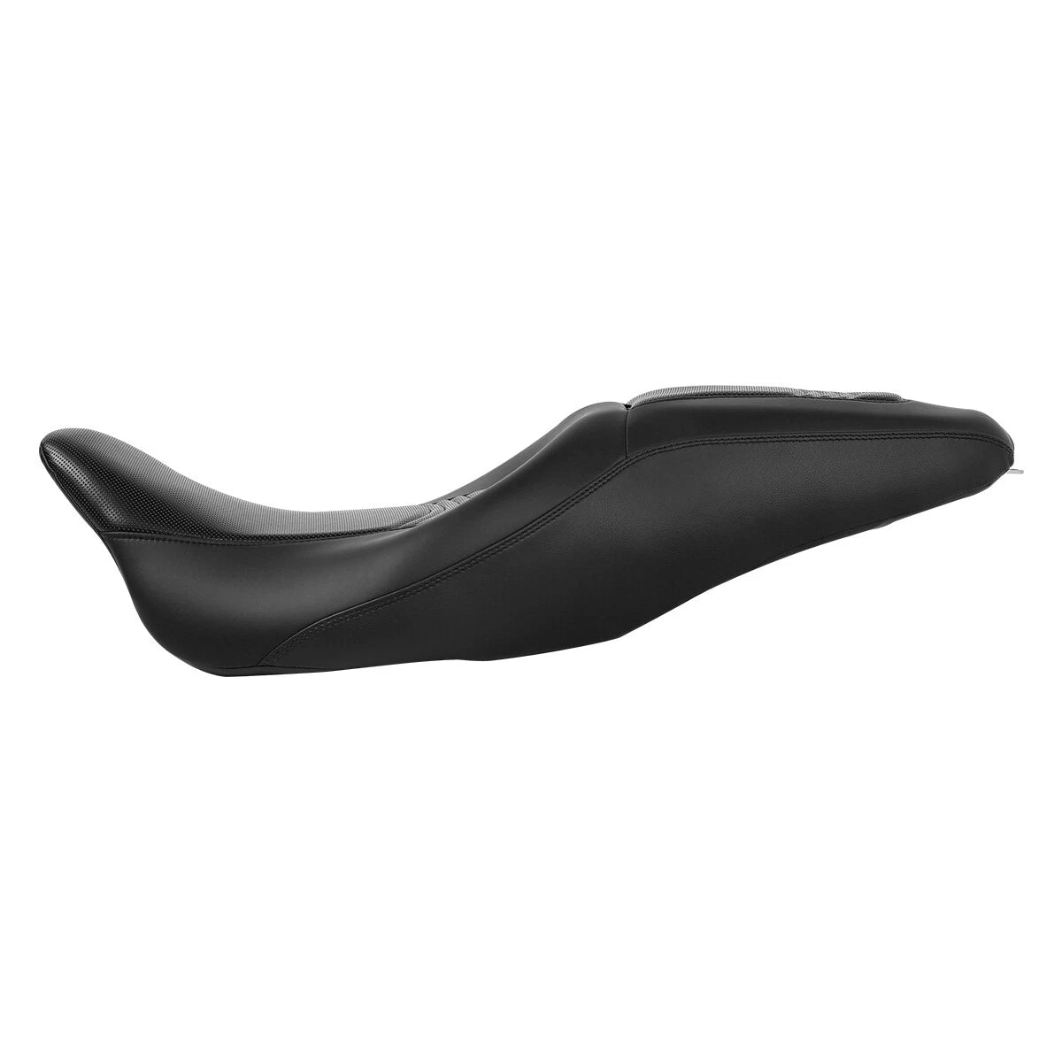 Black Driver Passenger Seat for Harley Touring Street Glide (2009–2023)