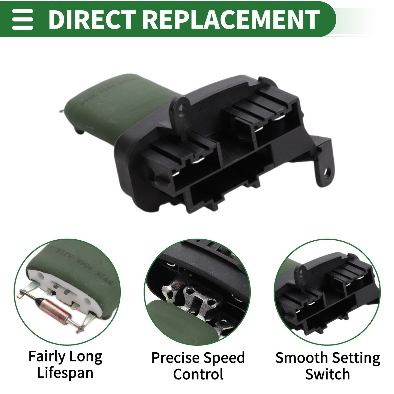 HVAC Blower Motor Resistor Replacement for Mercedes-Benz Sprinter (2004–2006)