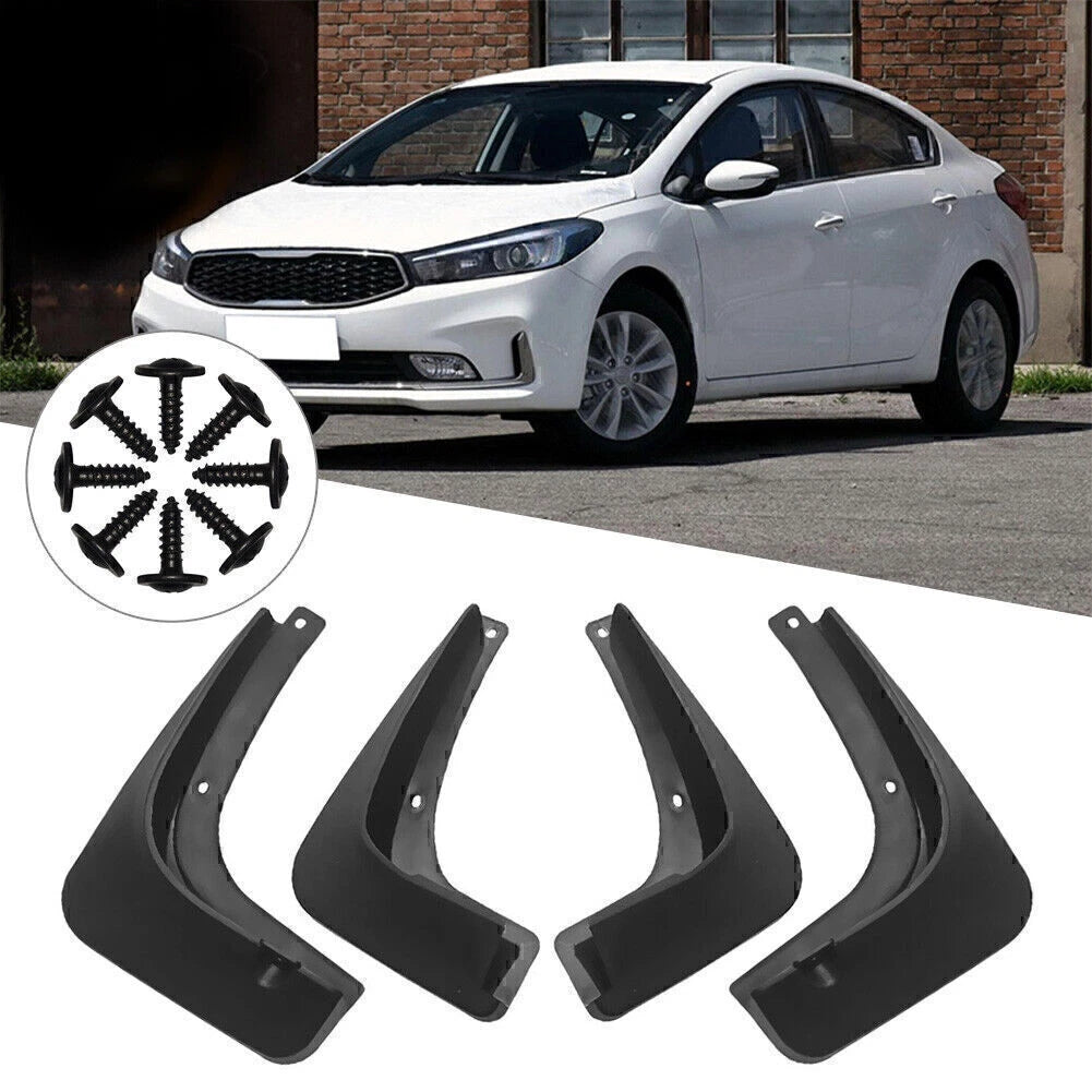Mud Flaps for Kia Forte Cerato Sedan (2017–2018) Front Rear Splash Guard