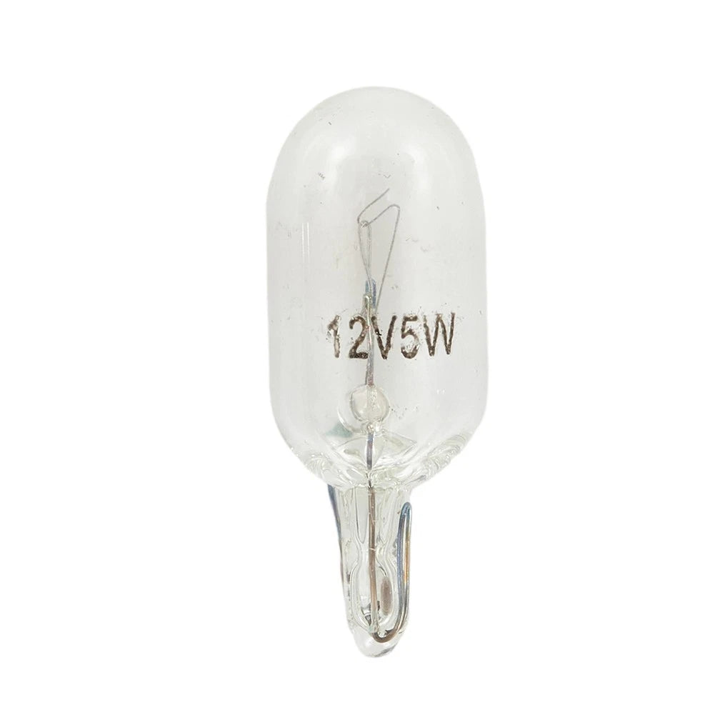 100PCS 194 Clear LED Bulbs for Auto Interior Exterior Reverse Light