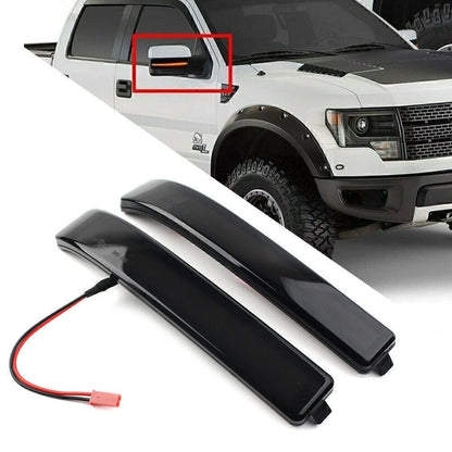 2X LED Side Mirror Turn Signal Light for Ford F150 (2009–2014)