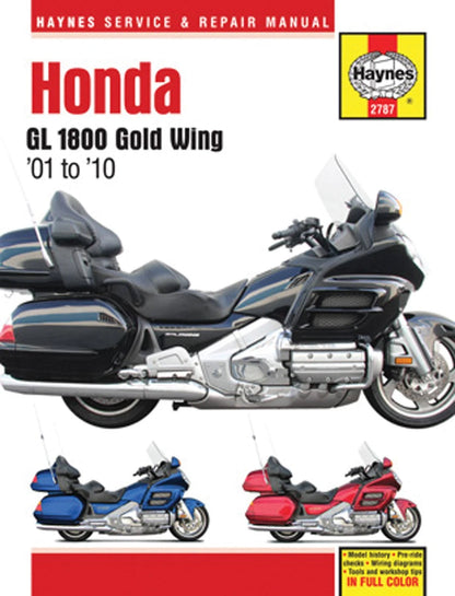 Repair Manual for Honda GL 1800 Gold Wing (2001–2010)