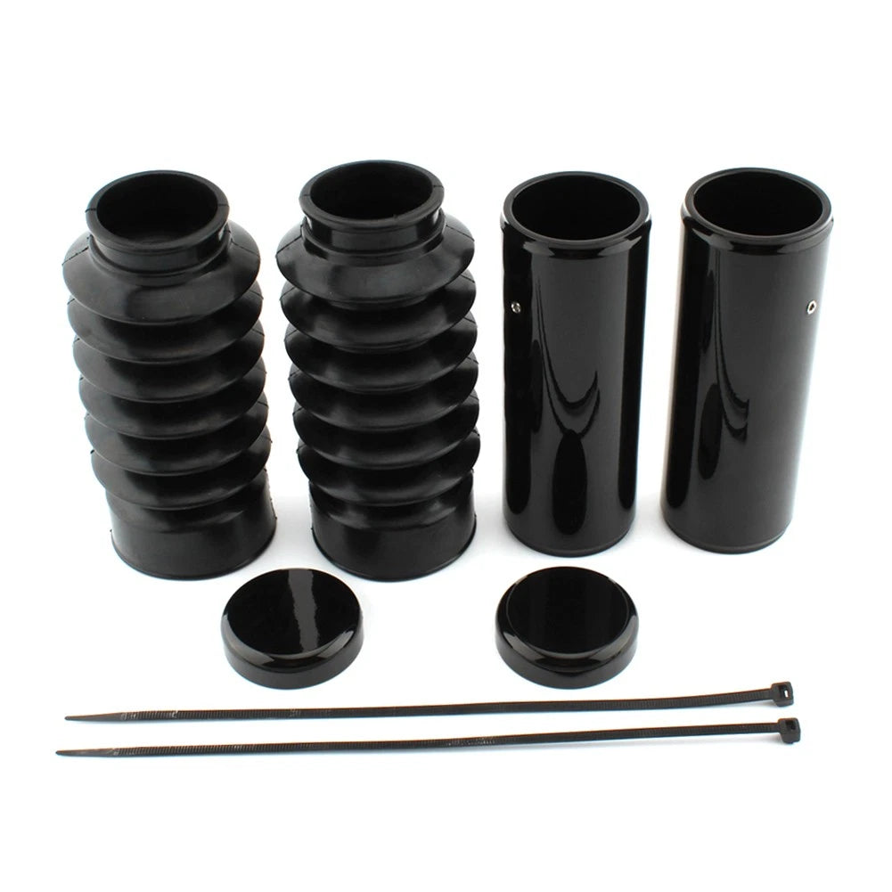 Motorcycle Front Fork Cover Gaitors Boot Upper Fork Cap Kit For Harley x48 16-24