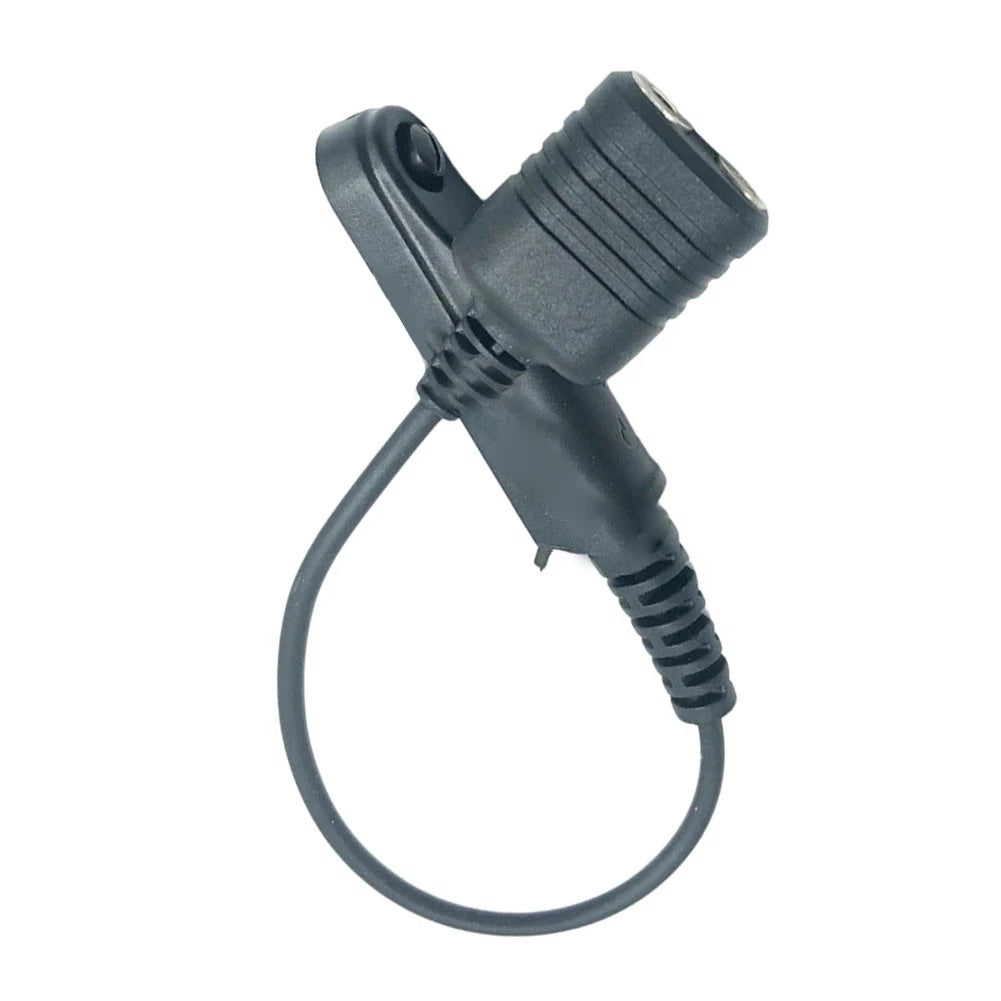 K-Type 2-Pin Audio Adapter for UV-9R Plus (Compatible with BF-9700, GT-3WP)