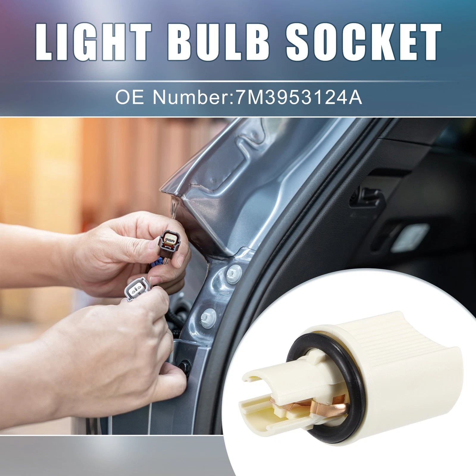 Lamp Socket No. 7 Front for Seat Alhambra (2001–2010)