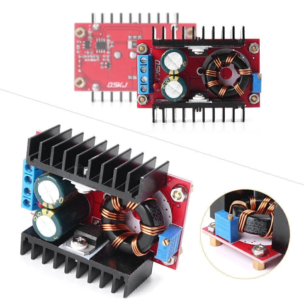 Adjustable Step Up Boost Power Supply Converter Module 10A (12-35V)
