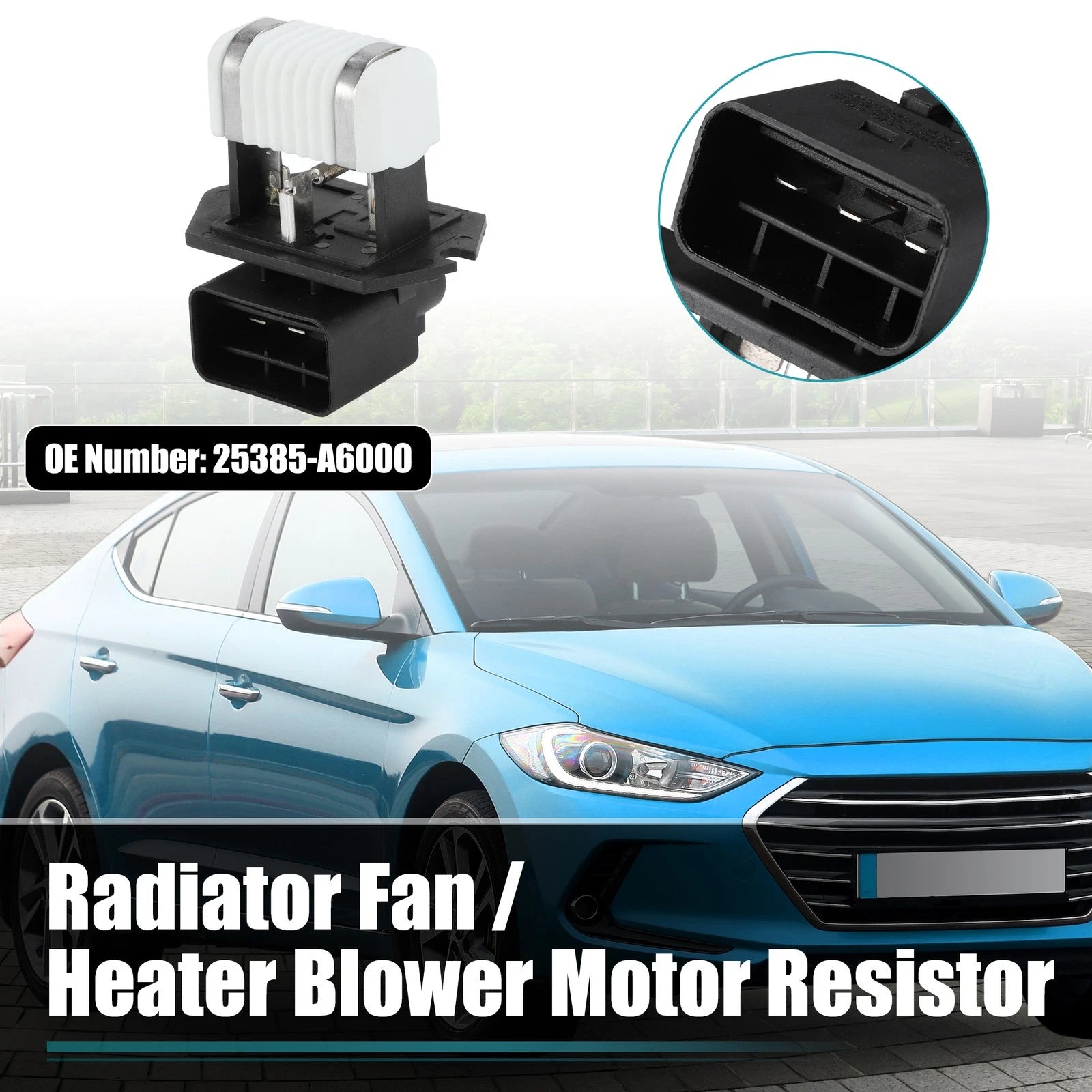 Cooling Resistor Engine Radiator for Hyundai Elantra (2011–2021)