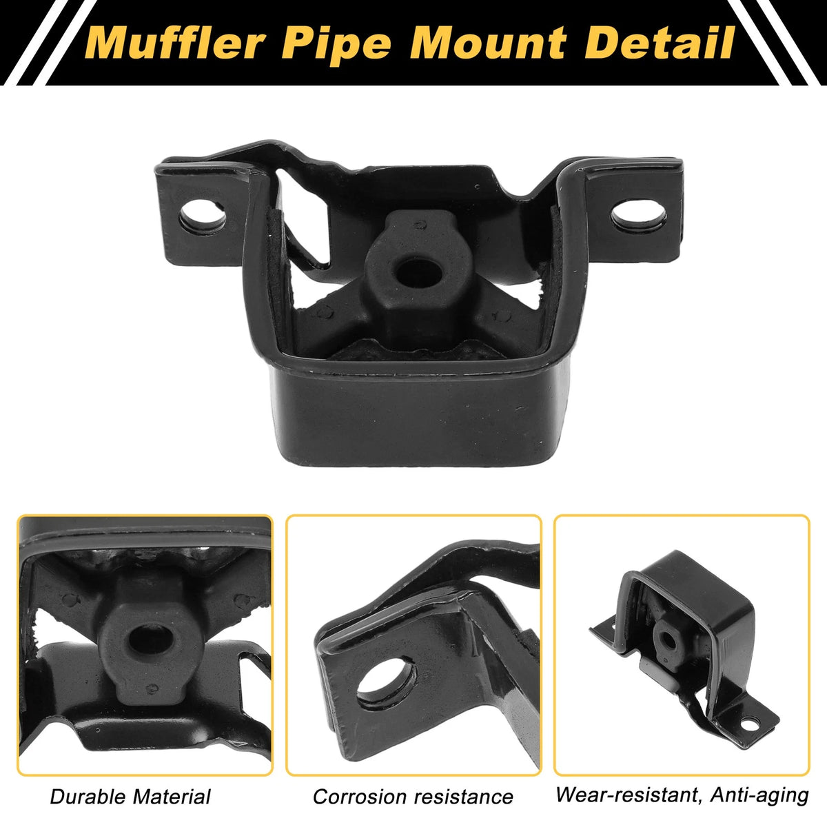 Muffler Exhaust Hanger for Honda Accord (2003–2007) 18215SDAA01 Rubber
