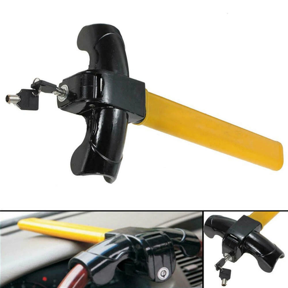 Universal Heavy Duty Steering Wheel Lock Anti Theft Security Device