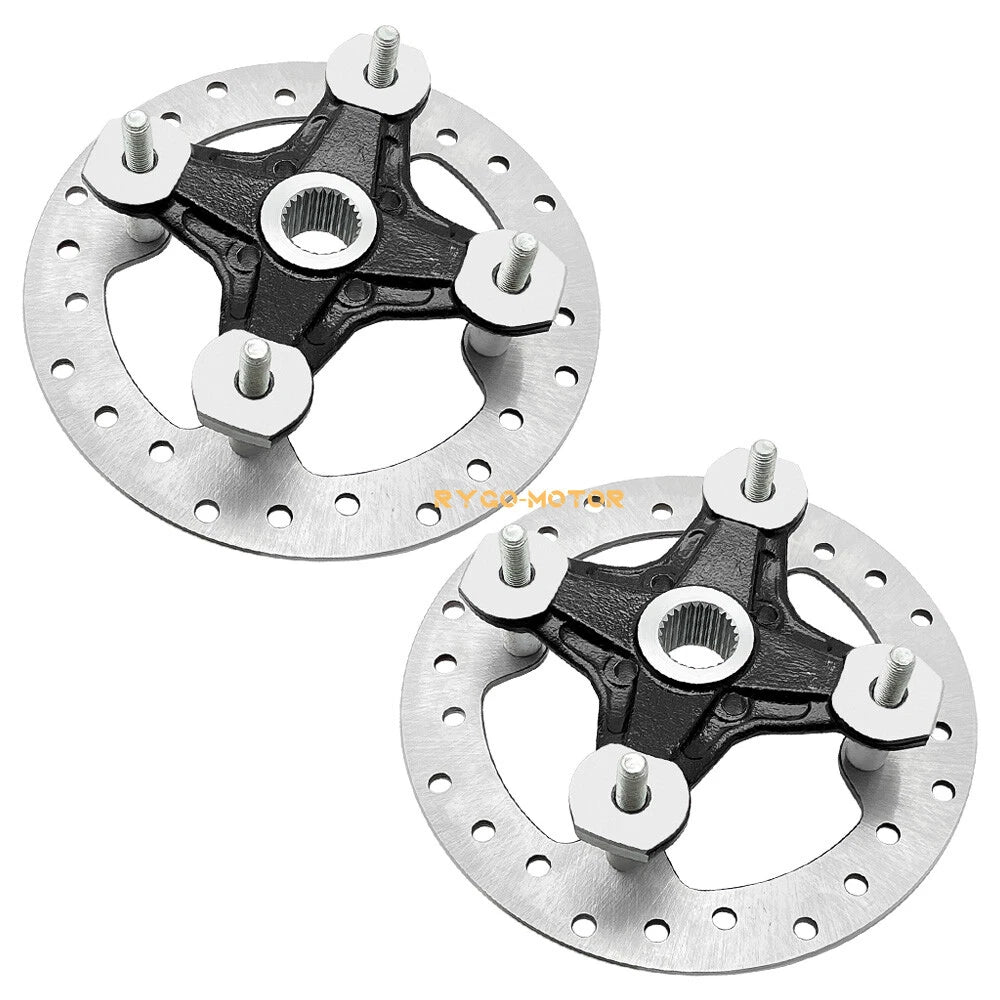 2 Wheel Hubs & Brake Rotors for Can-Am Outlander 500 650 800 850 1000 (2015–2023)
