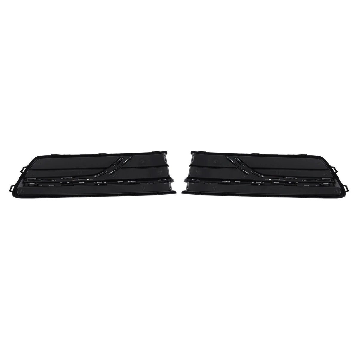 Set of 2 Fog Light Covers for Volkswagen Passat (2016–2019) Black