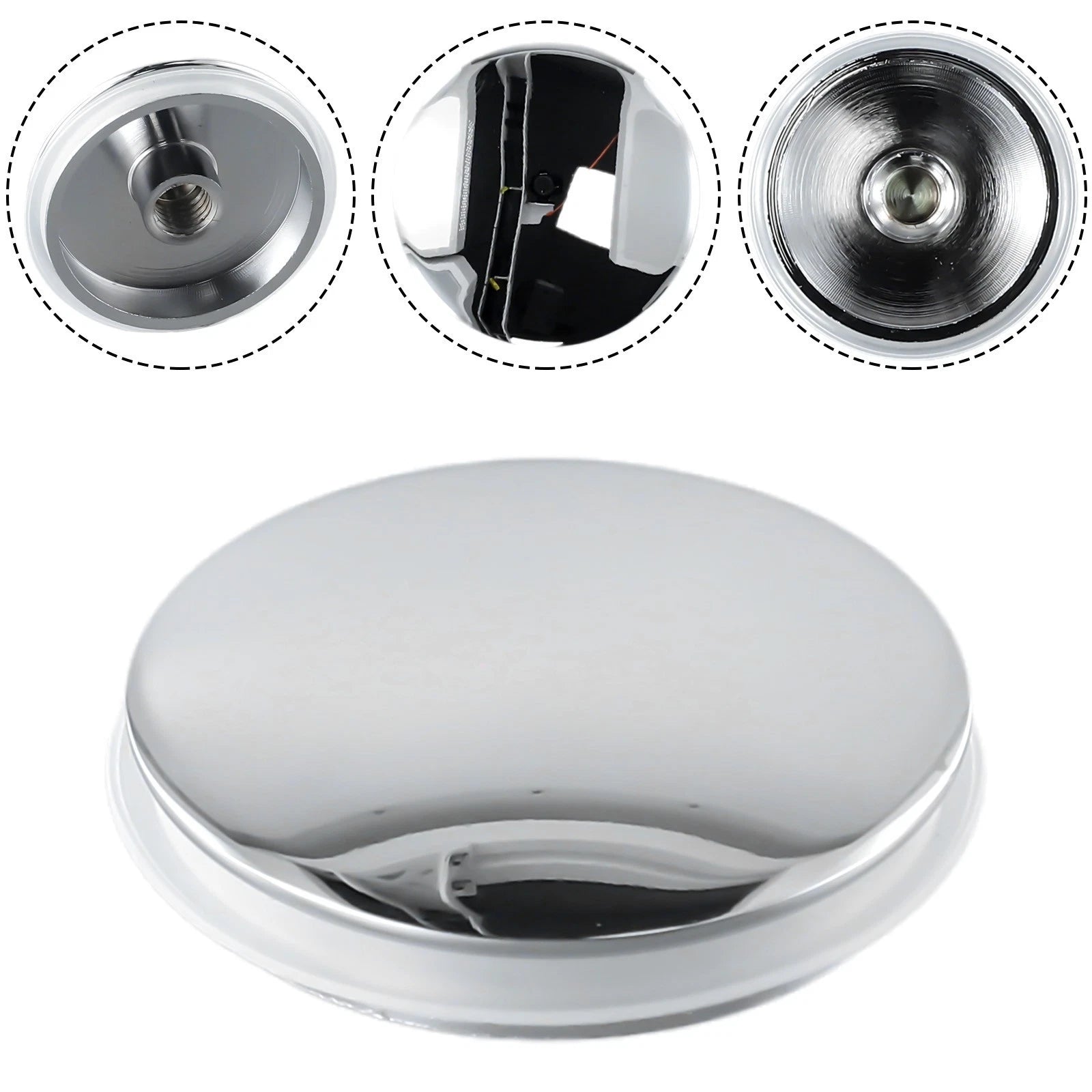 38mm Replacement Sink Waste-Plug Cap for (Chrome)