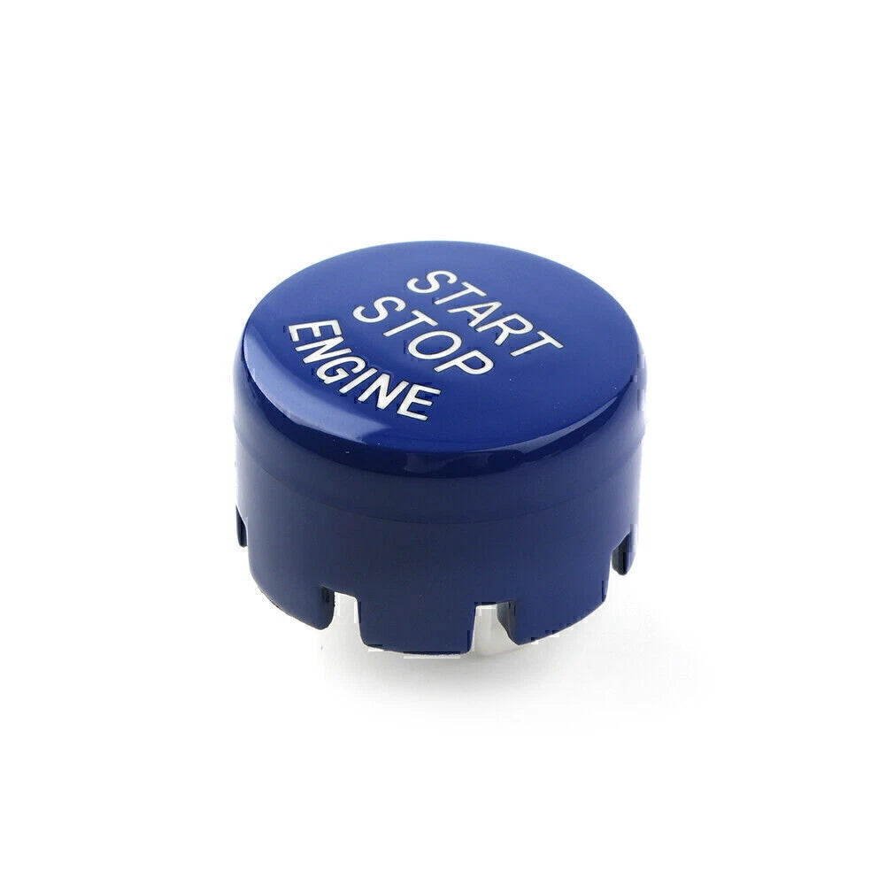 For All the BMW F Classis Car With Auto Start/Stop Engine Switch Button ABS Blue