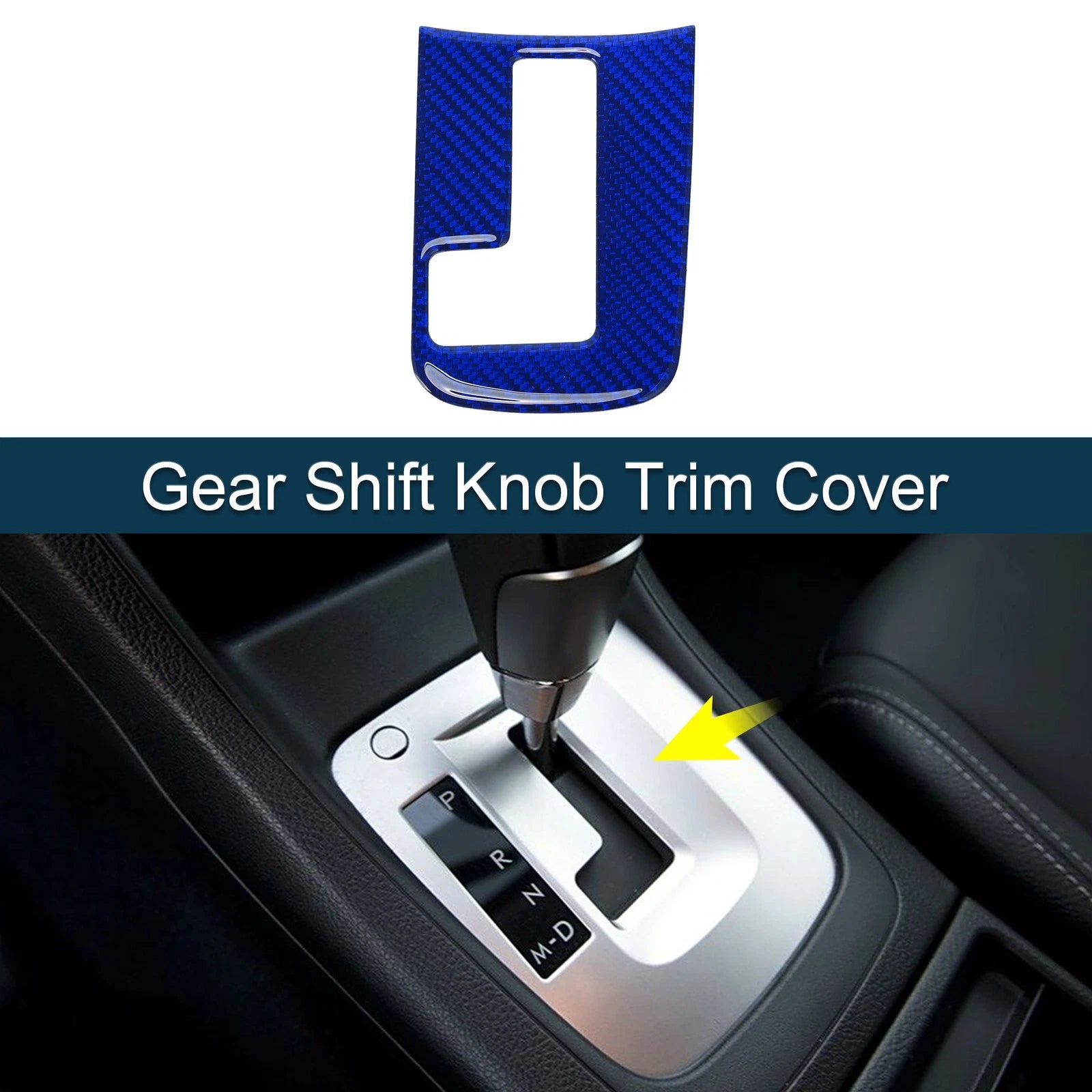 Gear Shift Knob Cover Decal Sticker for Subaru Impreza (2012–2014)