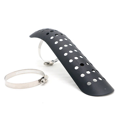 Chrome Exhaust Muffler Pipe Heat Shield Cover for Universal Motorcycle