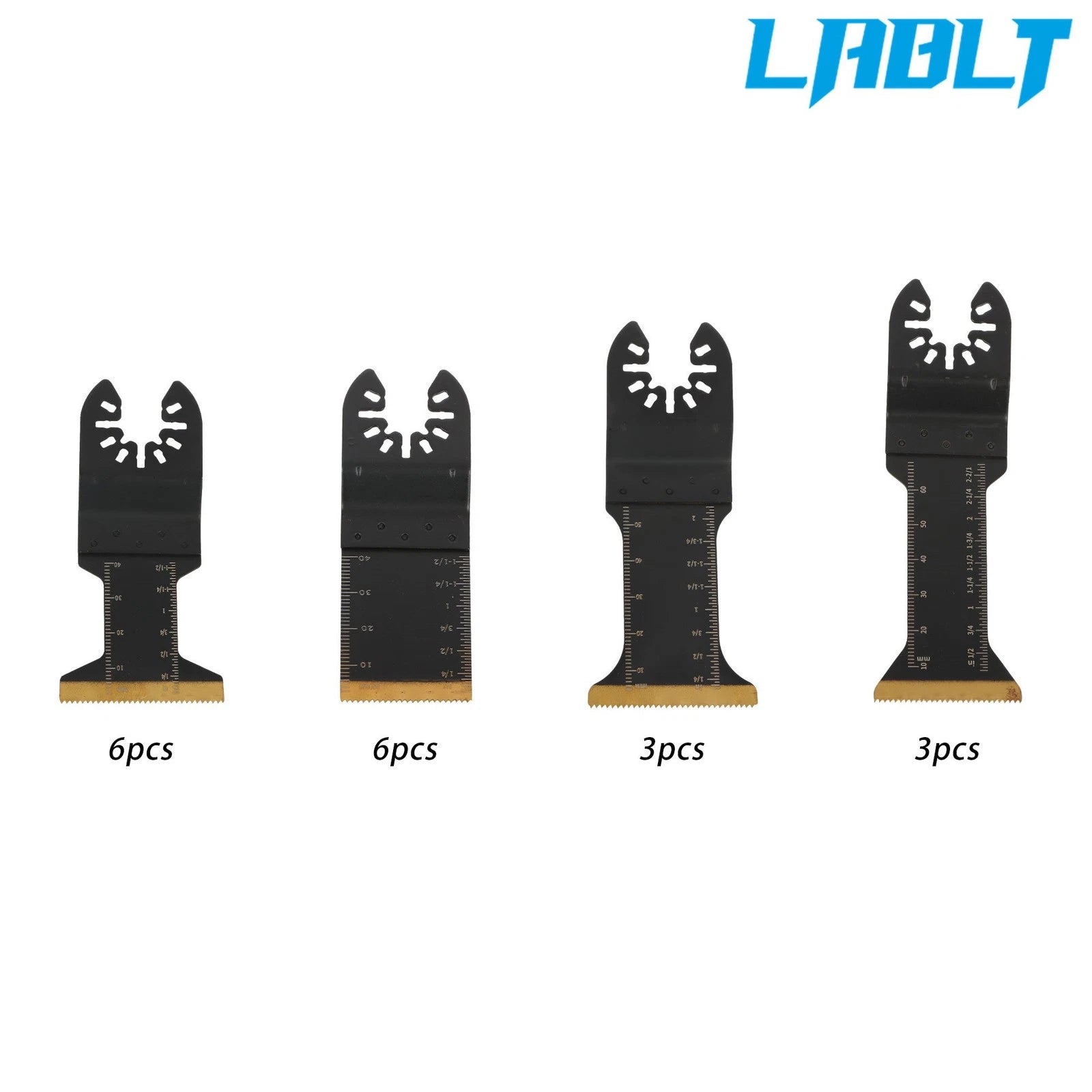 18 PCS Oscillating Tool Blades for Universal Use (Compatible with )