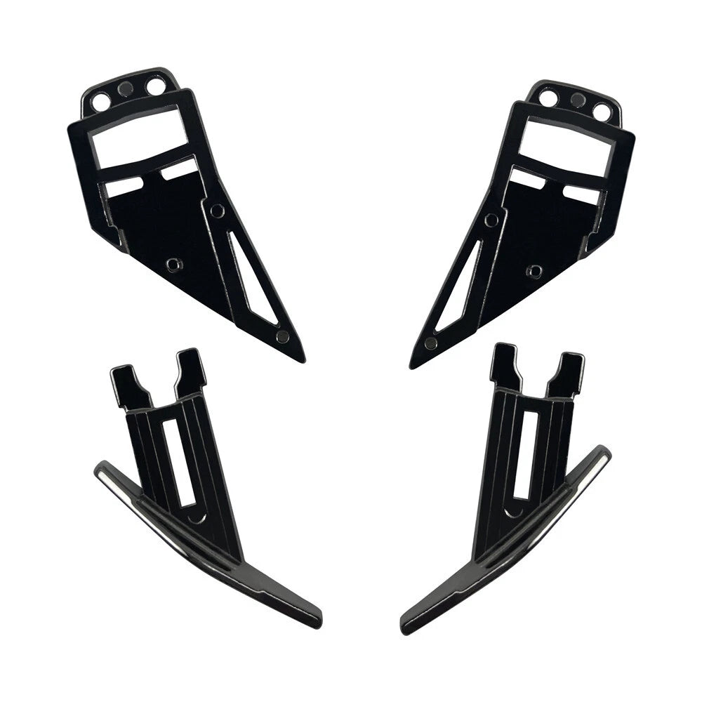 Pair Helmet Visor Kit Base Plate & Screw & Spring for AGV Pista GP R GP RR