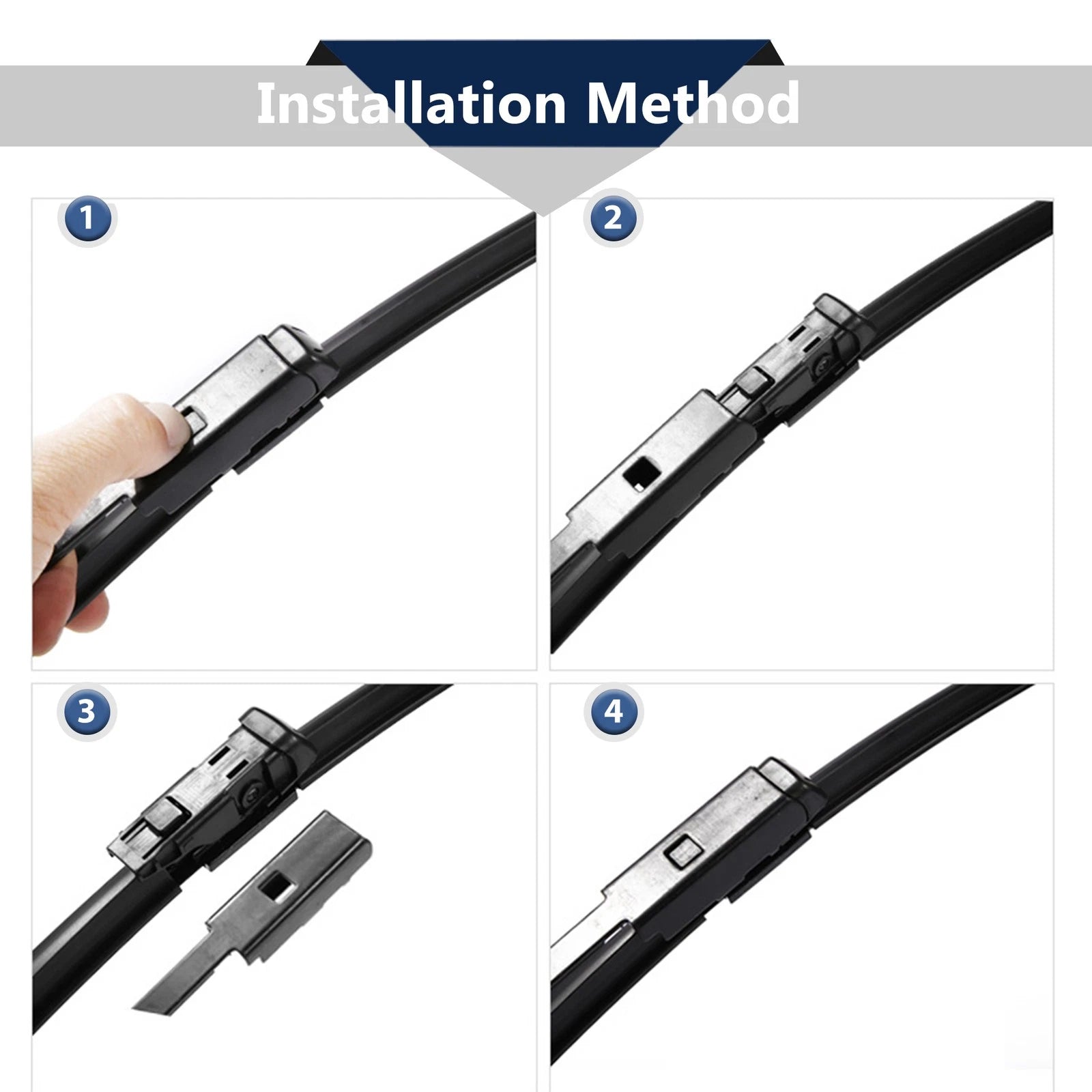Front Windshield Wiper Blades Pair for Chevrolet Trax (2018–2018)
