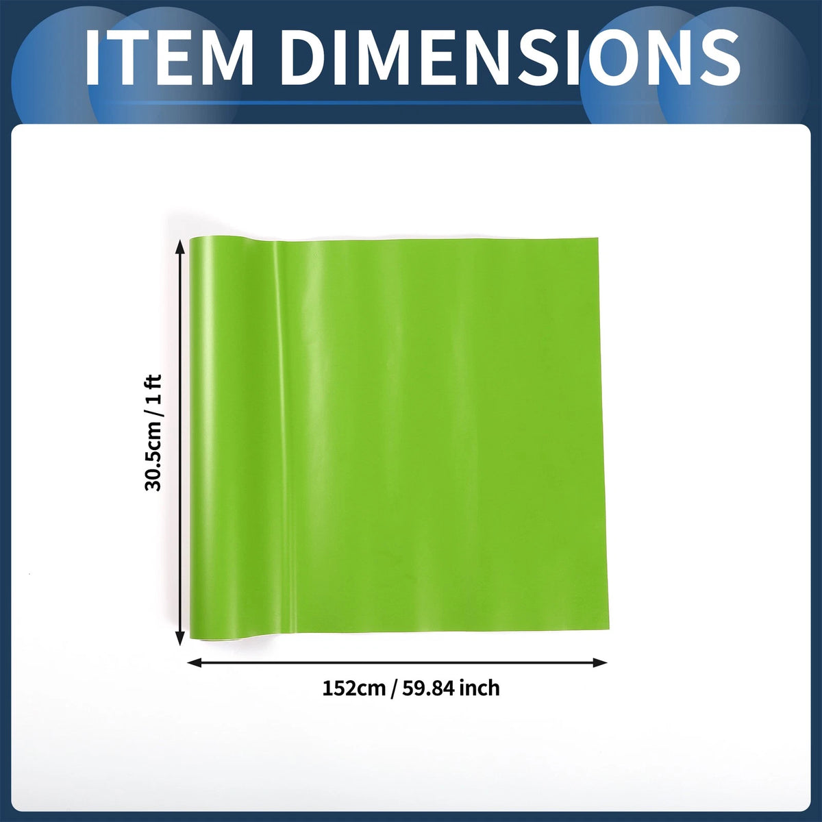 Matte Green Car Wrap Film for (1 ft x 59.84 in)