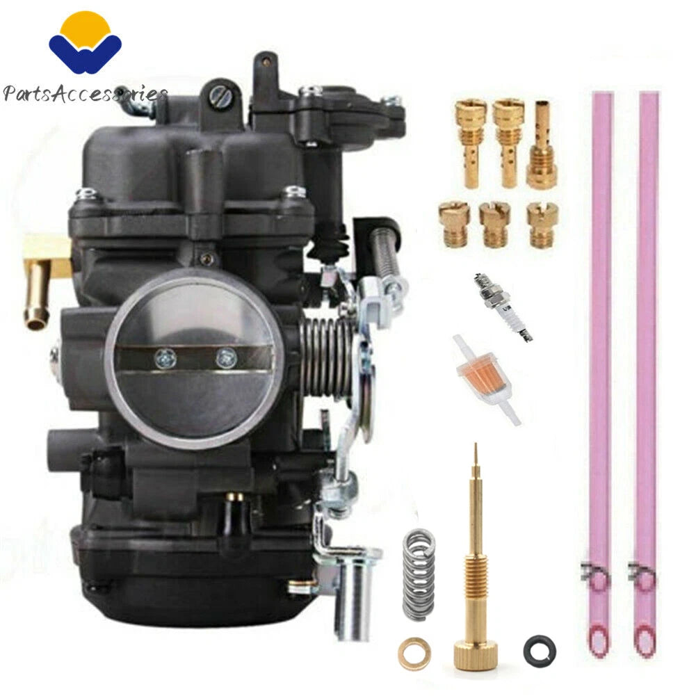 Carburetor & Idle Mixture Screw for Harley Davidson Sportster 883 1200 (1988–2023)