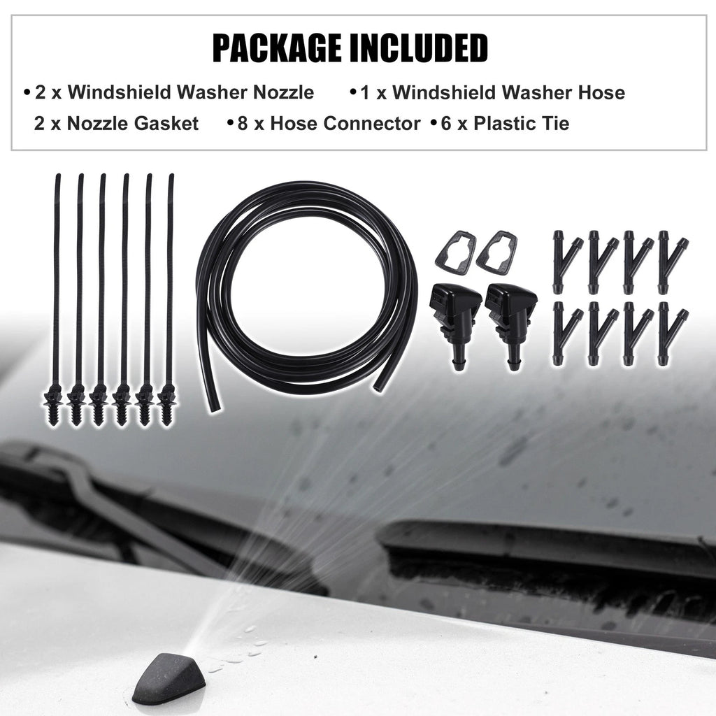 Washer Nozzle Sprayer Set Replacement for Chrysler 200 (2011–2014)