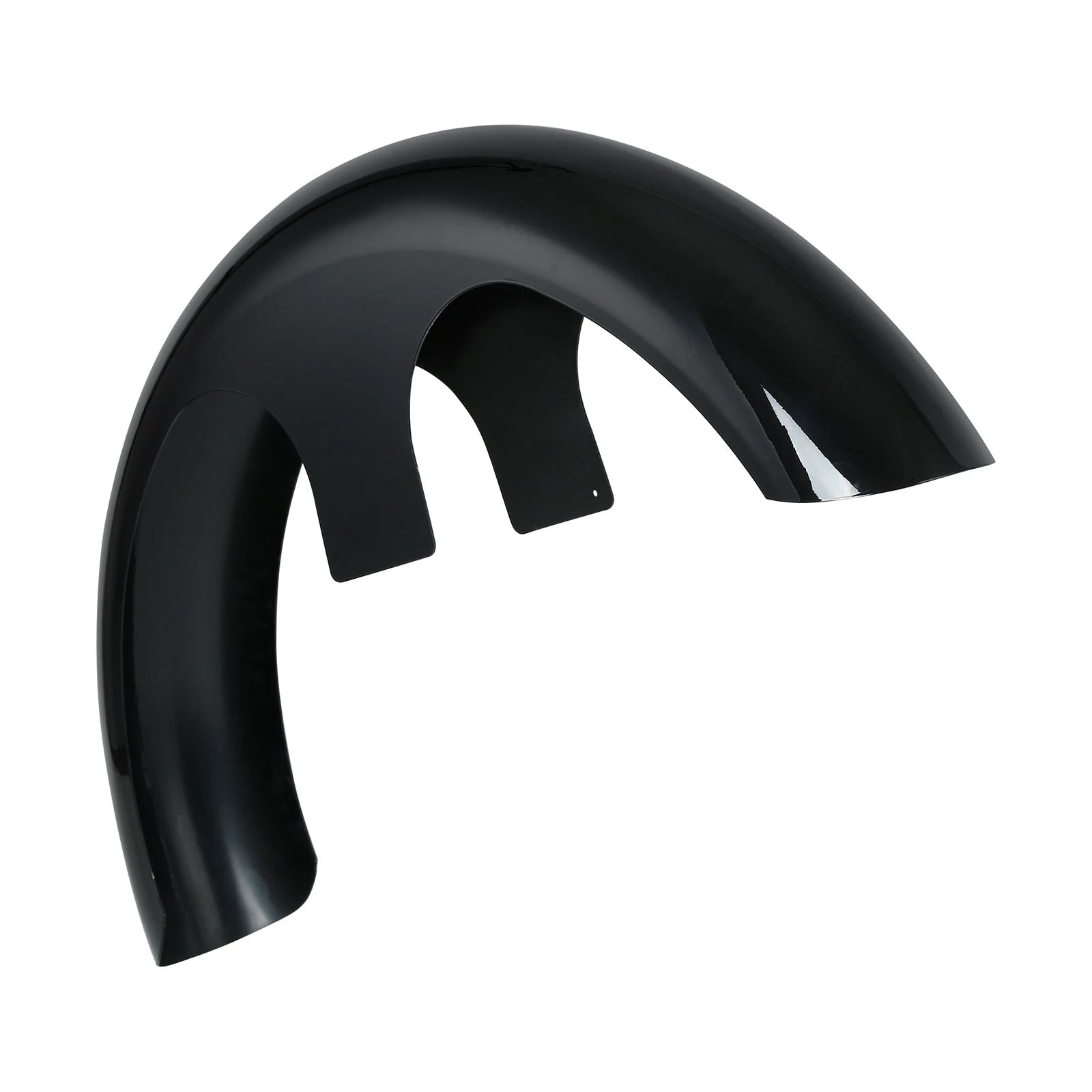 30" Gloss Black Wrap Around Front Fender for Harley Electra Glide