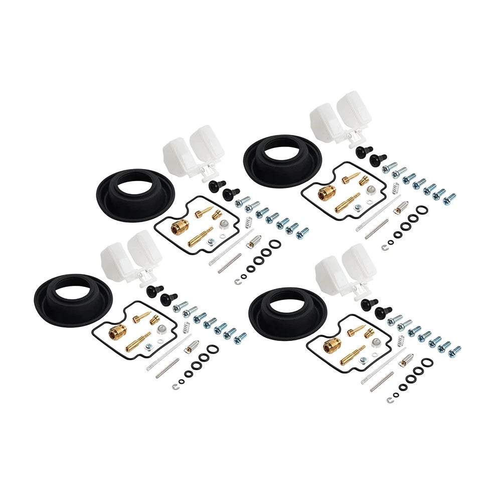 4X Carburetor Repair Kit for Yamaha XVS1100/XVS1100A (1999–2009)