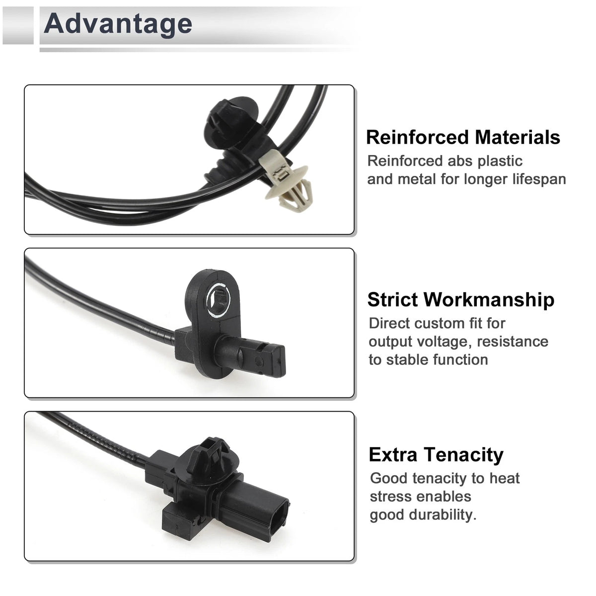 ABS Wheel Speed Sensor No. 57475SZTG01 for Honda CR-Z (2011–2016)