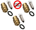 Mikuni Triple Carburetor Needle Valve & Seat Kit for Polaris SL SLX (650–785)