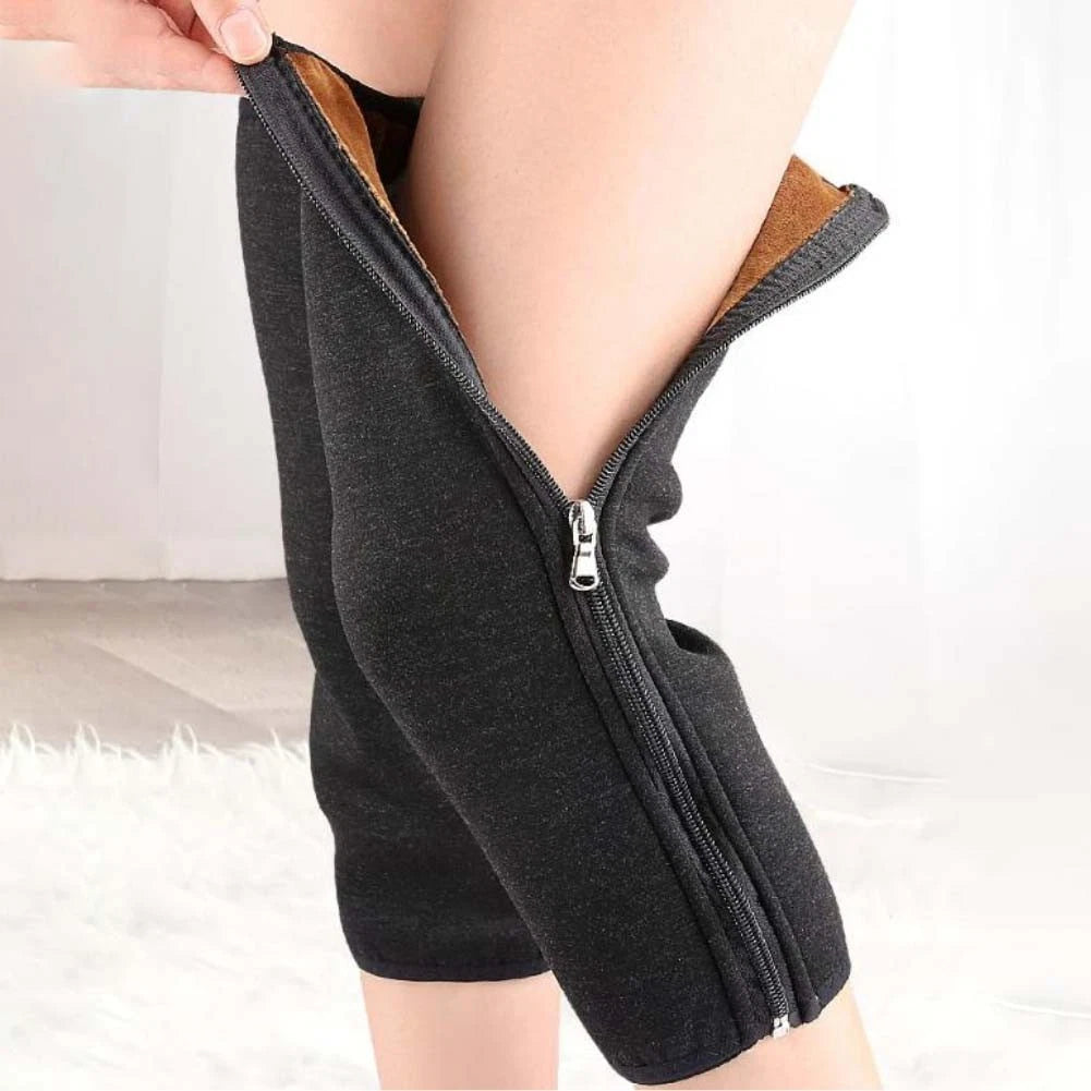 Double Layer Warm Knee Pads for Winter (40 to 50cm)