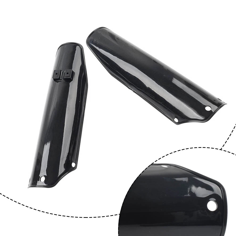 1 Pair Black Front Fork Guard Plastic Cover for Honda CRF50 XR50