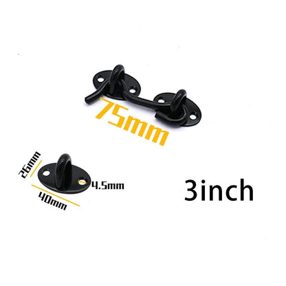 Cabin Hook Catch Silent Holder for Windows (10 inch, 8 inch, 6 inch)